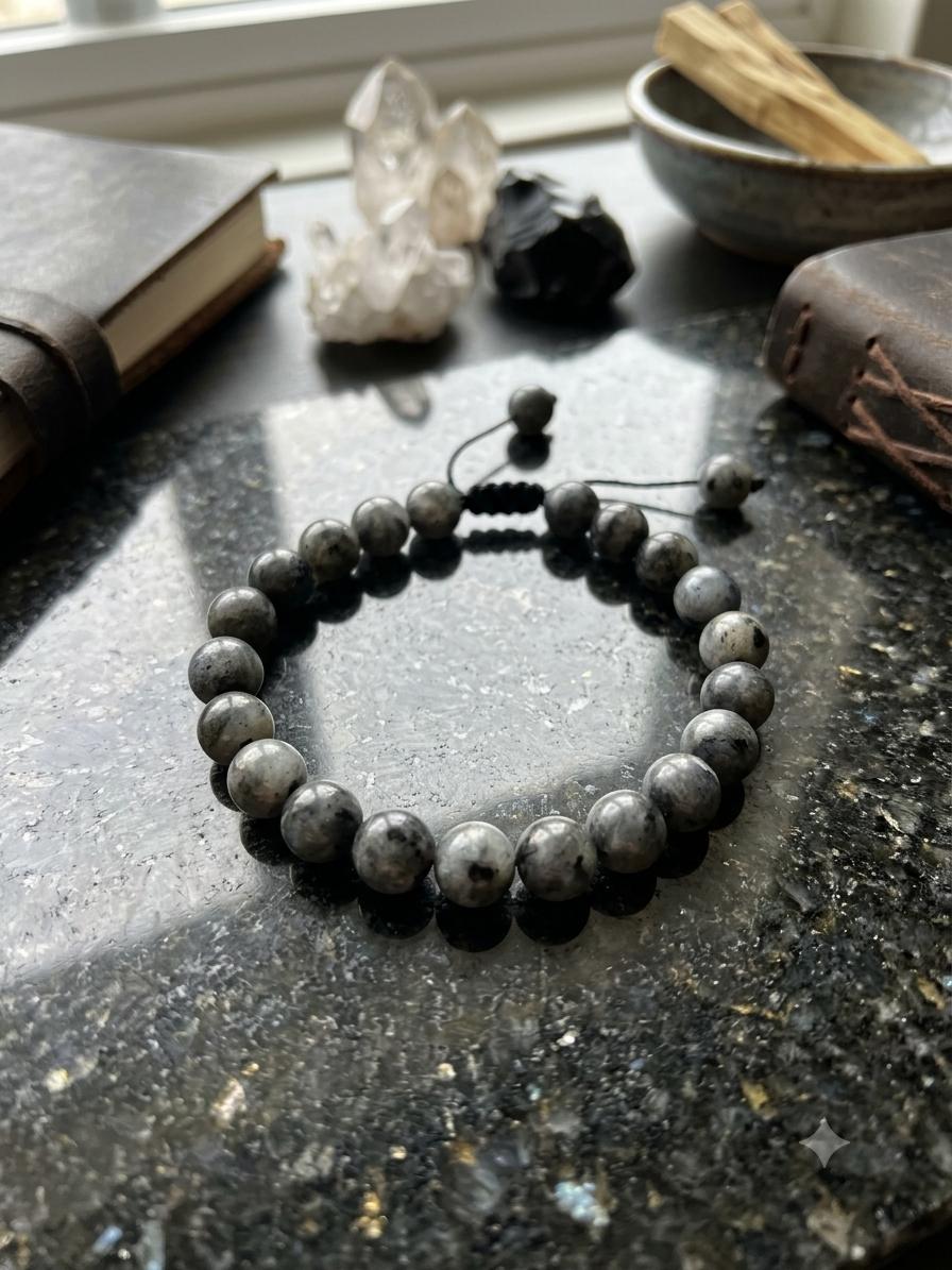PULSERA DE PIEDRA LABRADORITA